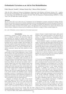 Orthodontic Extrusion as an Aid in Oral Rehabilitation