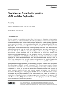 Clay Minerals from the Perspective of Oil and Gas Exploration