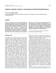Analysis of genetic mosaics in developing and adult Drosophila