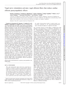 Vagal nerve stimulation activates vagal afferent fibers - AJP