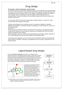 Drug design Ligand-based drug design