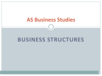 A2 Business Structure