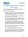 Third Class of Drugs - Consumer Healthcare Products Association