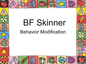 BF Skinner - candice