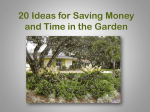 20 Ideas For Saving Money And Time In