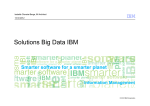 Solutions Big Data IBM