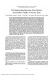 The relationship between pore density and outflow facility in