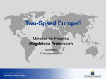 Two-speed Europe