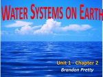 Water Systems on Earth