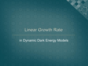 Linear Growth Rate in Dynamic Dark Energy Models