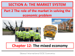 SECTION A: THE MARKET SYSTEM