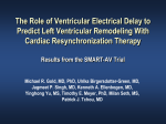 The Role of Ventricular Electrical Delay to Predict Left Ventricular