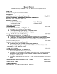 Sample Resume-Greek - Loyola Marymount University