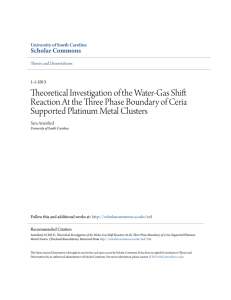 Theoretical Investigation of the Water