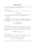 Math 104, Summer 2010 Homework 6 Solutions Note: we only