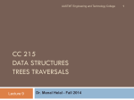 Trees - Intro - Dr. Manal Helal Moodle Site