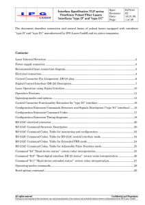 90116-YLP series interface specification type D-D1