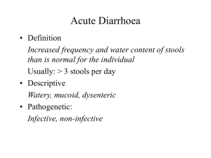Acute Diarrhoea