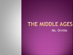 The middle Ages