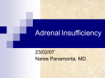 Adrenal Insufficiency