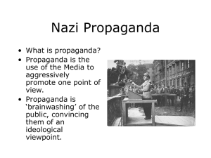 Nazi Propaganda - SchoolsHistory.org.uk