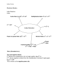 Revision – Indices