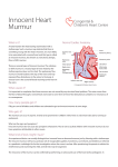 Innocent Heart Murmur - Congenital and Children`s Heart Centre