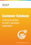 Customer database - Span Global Services