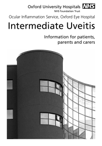 Intermediate Uveitis - Oxford University Hospitals