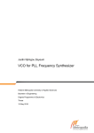 VCO for PLL Frequency Synthesizer