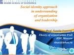 Social identity approach in Russian empirical research