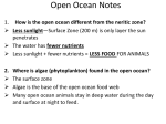 Open Ocean Notes