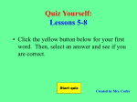 lesson 5-8 quiz.show.pps