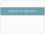 Adverbs - english1phs