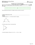 The Sine Law in Acute Triangles