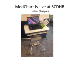 MedChart is live at SCDHB