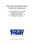 Sound Marketing for Bluegrass