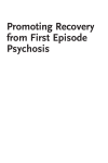 Promoting Recovery from First Episode Psychosis