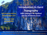 Introduction to Karst Topography