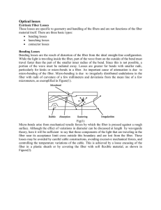 Optical losses
