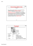 Associative Memories Example