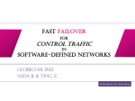 Fast Failover for Control Traffic in Software-defined