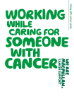 Working while caring for someone with cancer