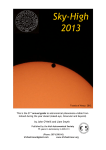 Sky-High 2013 - Irish Astronomical Society