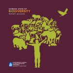 State of Biodiversity Report 2014/2015