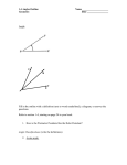 Fill in the outline with a definition (next to words underlined), a