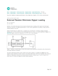 External Resistor Minimizes Digipot Loading