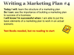 Marketing Plan #4