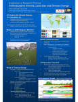 Anthropogenic Biomes, Land Use and Climate Change