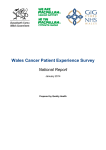 Wales Cancer Patient Experience Survey